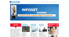 Desktop Screenshot of infoset.cd